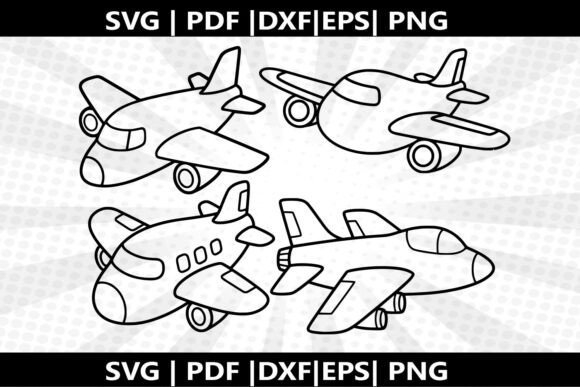 Aeroplane SVG Cricut Cut File