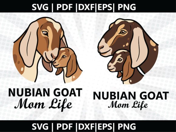Anglo-Nubian Goat SVG Cricut Cut File: A Versatile Tool for Creative Crafting