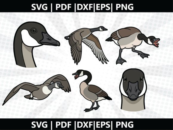 Canada Geese SVG Cricut Cut File: A Versatile Design for Creative Crafting