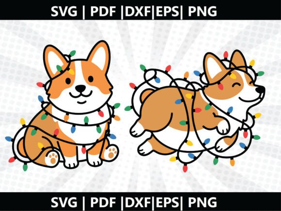 Corgi Christmas SVG Cricut Cut File: A Versatile Tool for Creative Crafting