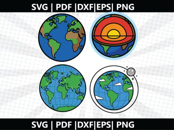 Create Stunning Crafts with Earth Core SVG Cricut Cut File