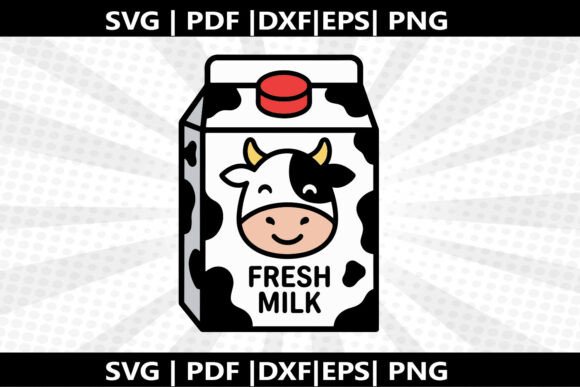 Creating Custom Crafts with the Milk Carton Cow SVG Cricut Cut File