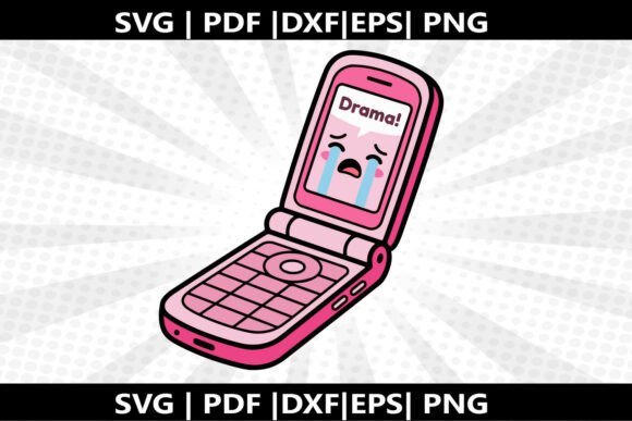 Flip Phone Drama SVG Cricut Cut File: A Strategic Tool for Creative and Business Success