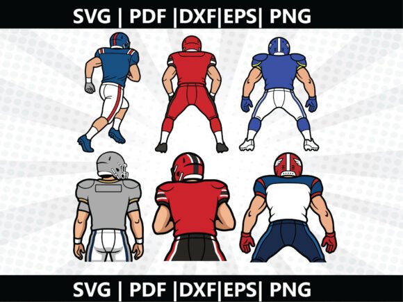 Football Player SVG Cricut Cut File: A Versatile Tool for Creative Projects
