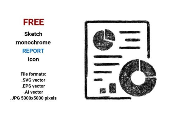 FREE Sketch Report Icon: A Versatile Resource for Designers and Developers