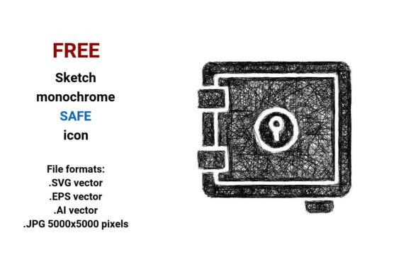 FREE Sketch Safe Icon: A Simple and Versatile Design for Modern Use