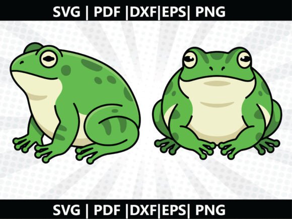 Frog SVG Cricut Cut File