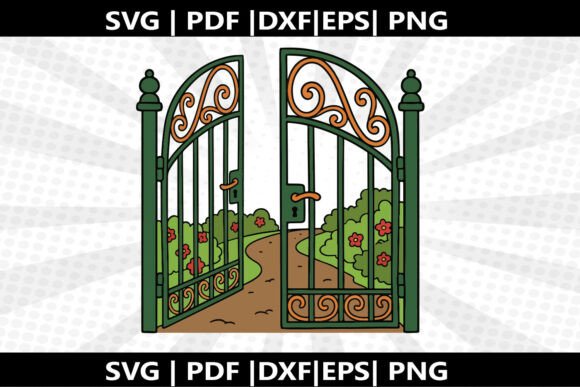 Mastering Craft with Garden Gate SVG Cricut Cut File
