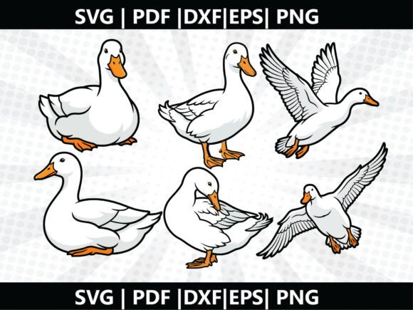 Mastering Craft with Pekin Duck SVG Cricut Cut File