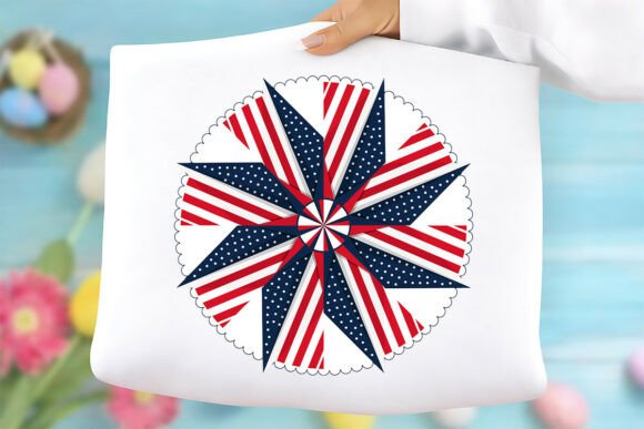 Patriotic Mandala PNG
