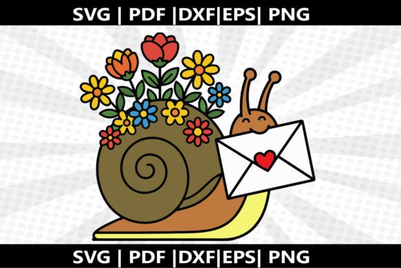 Snail Mail SVG Cricut Cut File