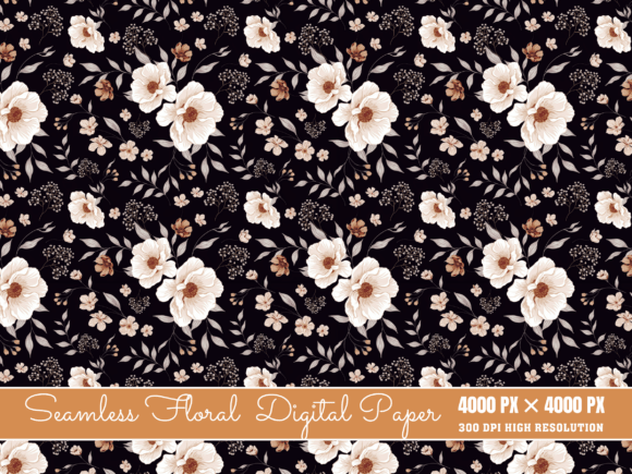 Vintage Floral Digital Papers: Timeless Beauty Meets Modern Creative Flexibility