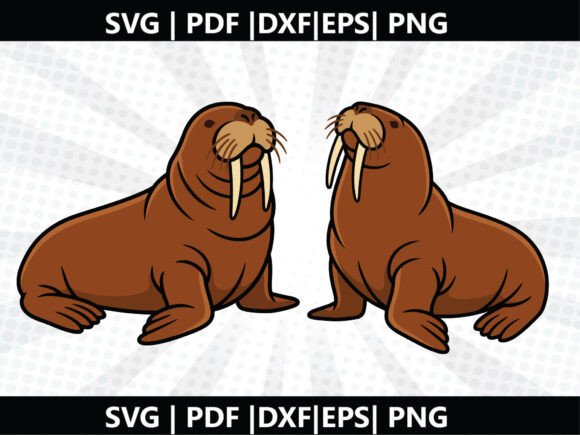 Walrus Blob SVG Cricut Cut File: A Creative Tool for Custom Projects