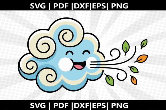 Wind Gust SVG Cricut Cut File: A Practical, Versatile Vector Asset for Crafters and Small-Business Makers