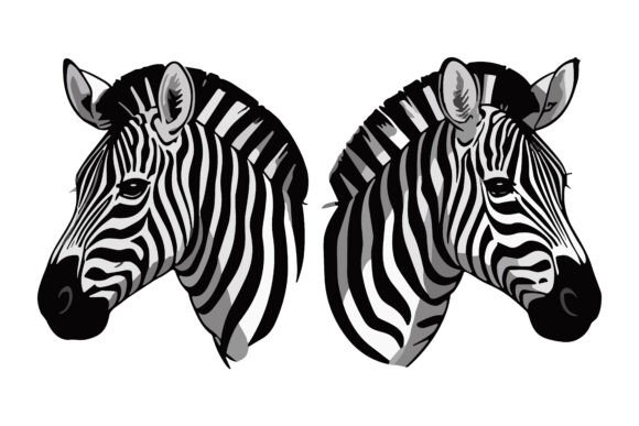 Zebra Head Vector: A Versatile Design Asset for Creative Projects